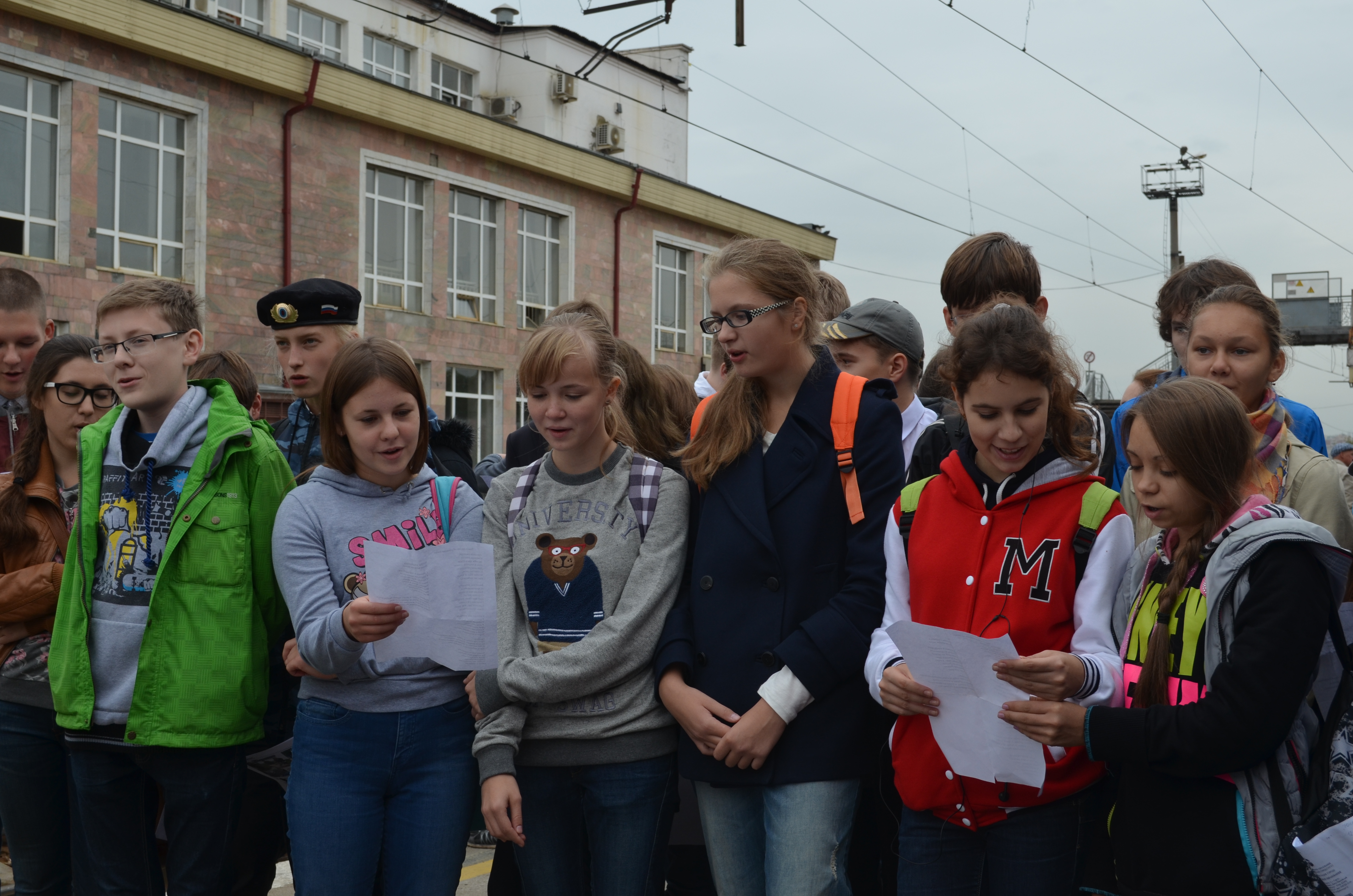 Школьники Перми поют Куликово поле.JPG