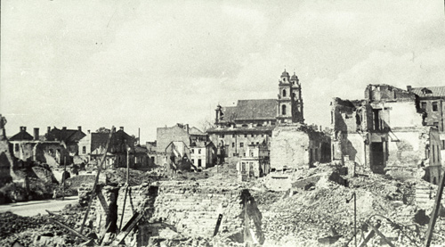 Минск сразу после освобождения советскими солдатами