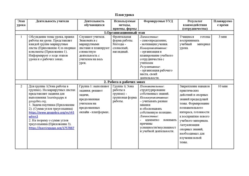 Файл:Исаева. Технологическая карта.pdf