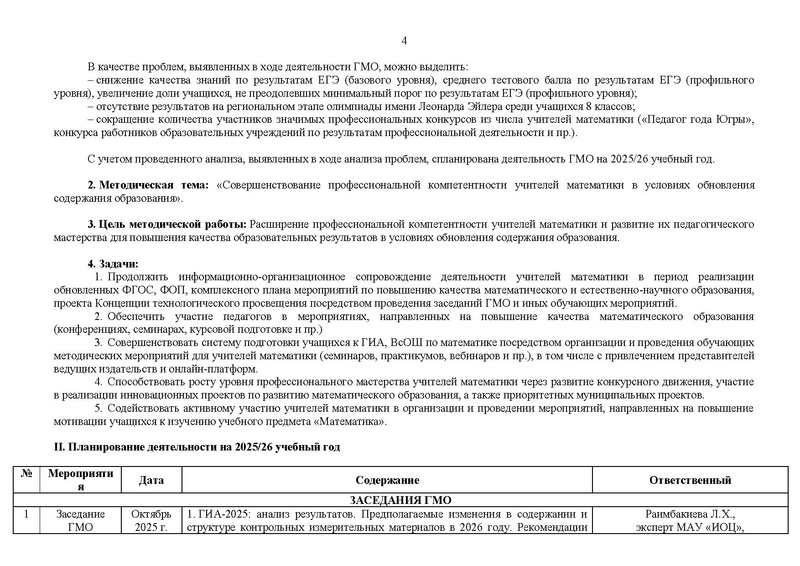 Файл:2025-2026 уч.г. План ГМО математиков.doc