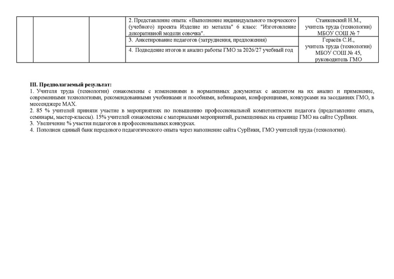 Файл:Проект плана работы ГМО учителей Труда (технологии) 2026-2027.pdf
