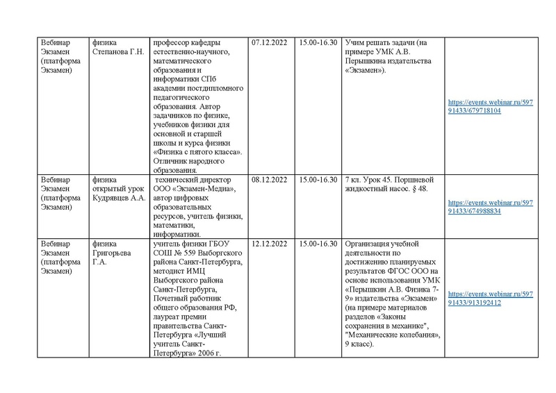 Файл:График вебинаров издательства Экзамен в декабре 2022.pdf