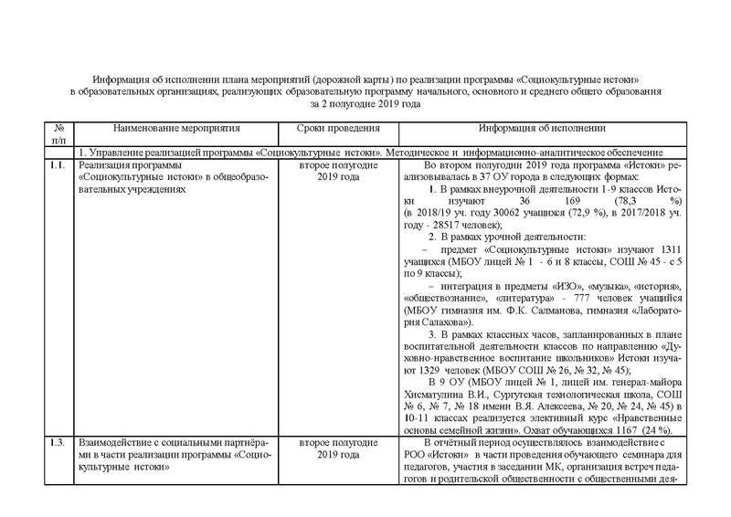 Файл:Отчет о реализации Истоков - за 2 пол 2019 года.pdf